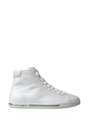 Dolce & Gabbana Saint Tropez leather sneakers - White