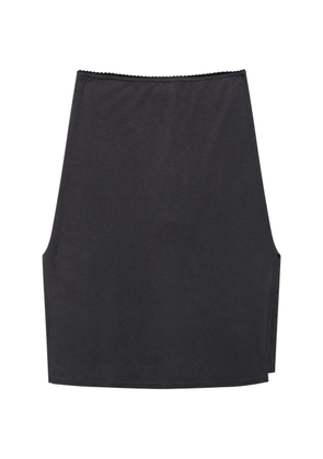 OUR LEGACY Picnic mini skirt - Grey
