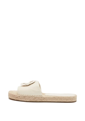Tory Burch Double-T flat espadrilles - Neutrals