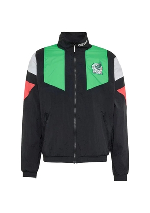 adidas Mexico logo-embroidery track jacket - Black