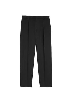 Jil Sander tapered cropped-leg trousers - Black