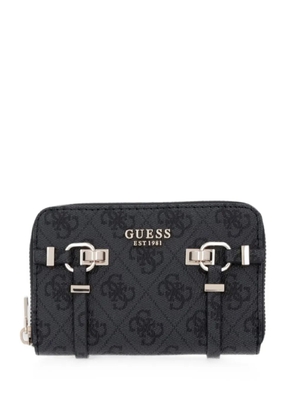 GUESS USA Leona 4G buckled wallet - Black