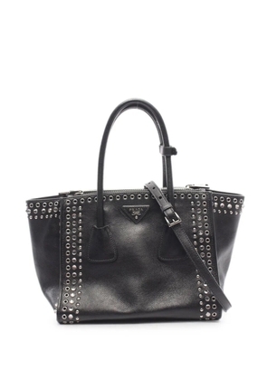 Prada Pre-Owned 2010s studded tote bag - Black