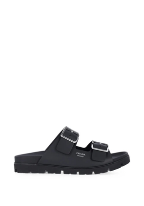 Prada buckle-fastening sandals - Black