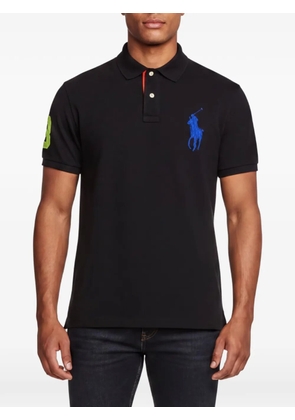 Polo Ralph Lauren Vintage logo-embroidered polo shirt - Black