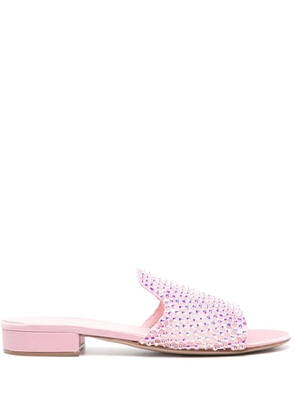 Le Silla Gilda crystal-embellished sandals - Pink