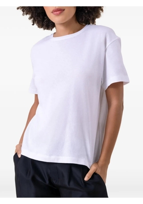 TOTEME Classic logo-embroidered T-shirt - White