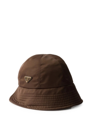 Prada Re-Nylon hat - Brown