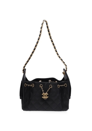 CHANEL Pre-Owned 2025 Caviar quilted mini handbag - Black