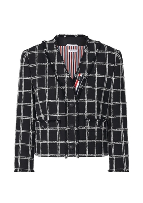 Thom Browne patterned blazer - Black