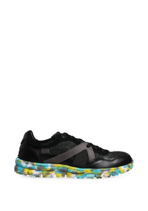 Dolce & Gabbana Portofino panelled lace-up sneakers - Black