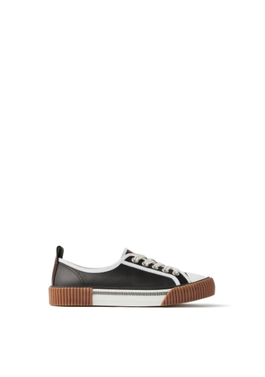 Versace Goliath nappa trainers - Black
