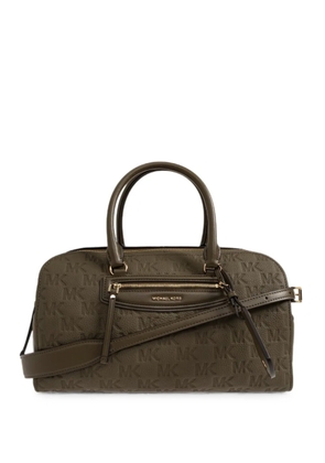 Michael Michael Kors medium Jet Set logo-embossed travel bag - Green
