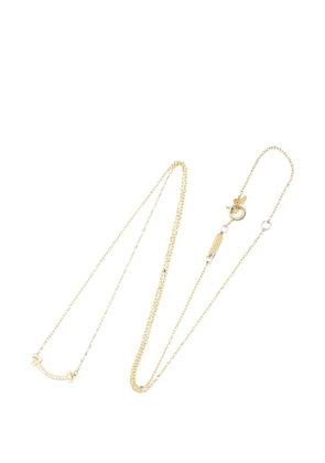 Tiffany & Co Eyewear 2010s T-smile diamond necklace - Gold
