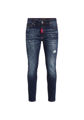 Philipp Plein slim-fit jeans basic - Blue
