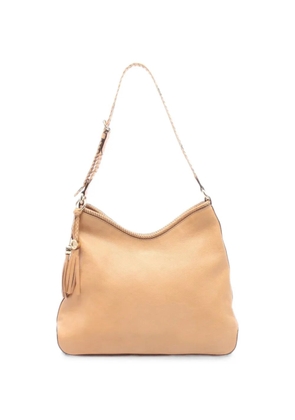 Gucci Pre-Owned 2000s Marrakech tassel shoulder bag - Neutrals