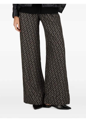 Herno graphic-print trousers - Black