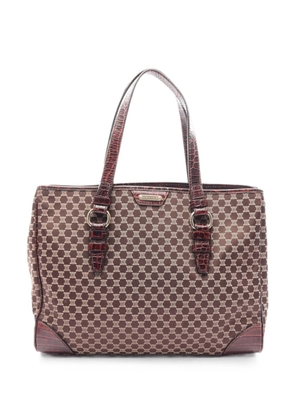 Celine Pre-Owned 2010s Macadam tote bag - Brown