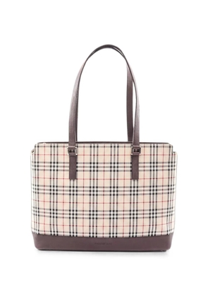 Burberry Pre-Owned 2000s Nova Check tote bag - Neutrals