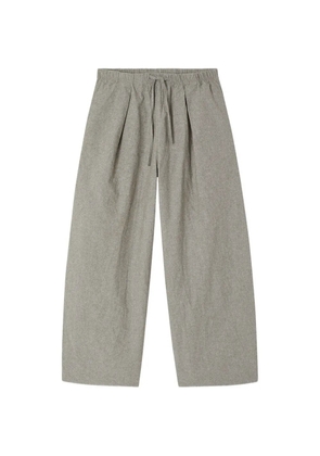 American Vintage Feoly wide-leg cropped trousers - Grey