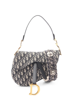 Christian Dior Pre-Owned 2010s Saddle tote bag - Blue