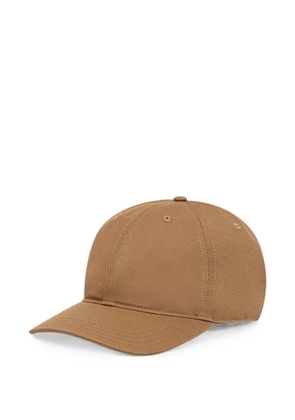 Lacoste logo-patch curved-peak baseball cap - Brown