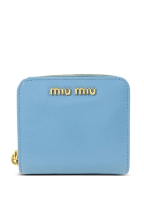 Miu Miu Pre-Owned compact bifold wallet - Blue