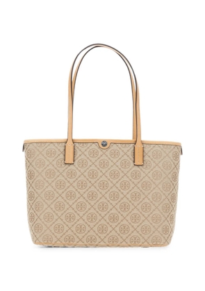 Tory Burch small T-Monogram tote bag - Neutrals
