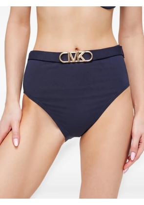 Michael Michael Kors belt high-waisted brief - Blue