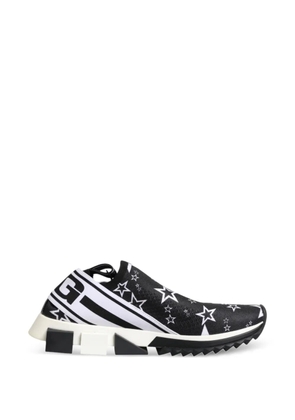Dolce & Gabbana Sorrento star-print sneakers - Black
