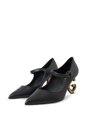 Dolce & Gabbana Mary Jane leather pumps - Black