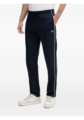 Lacoste side-stripe track pants - Blue