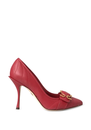 Dolce & Gabbana quilted pumps - Red