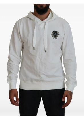 Dolce & Gabbana logo-detail hoodie - White