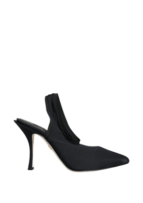 Dolce & Gabbana pointed-toe slingback sandals - Black