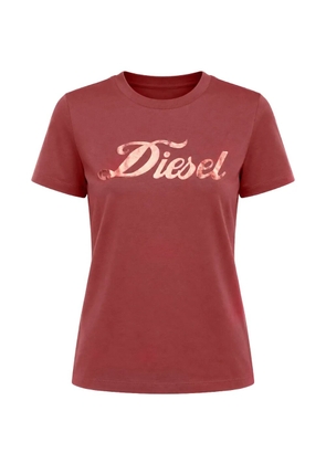 Diesel logo-print T-shirt - Red