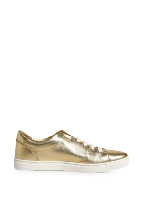 Dolce & Gabbana London leather sneakers - Gold