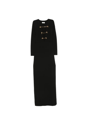Elisabetta Franchi cut-out maxi dress - Black