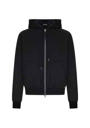 TOM FORD zip-up hoodie - Black