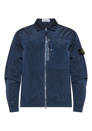 Stone Island zip-fastening shirt jacket - Blue