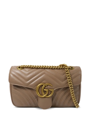 Gucci Pre-Owned Marmont chain-strap shoulder bag - Neutrals