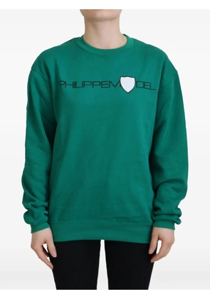 Philippe Model Paris logo-print sweater - Green