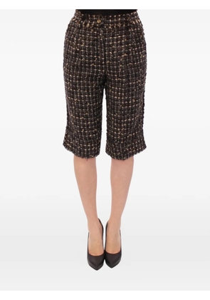 Dolce & Gabbana tweed shorts - Black