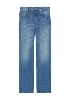 Gucci Horsebit-detail straight-leg jeans - Blue