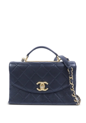 CHANEL Pre-Owned CC turn-lock shoulder bag - Blue