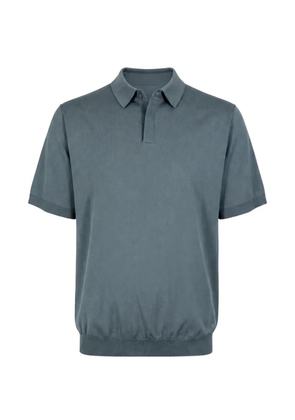 DEVORE short-sleeve knitted polo shirt - Green