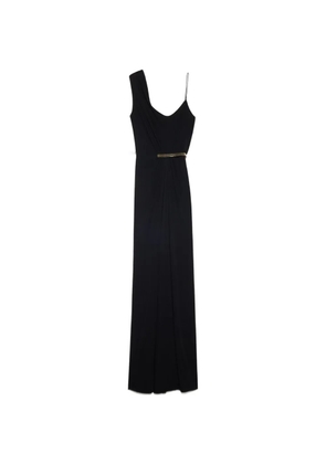 TOM FORD asymmetric belted maxi dress - Black
