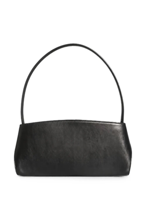 Ferragamo buckle-detail leather shoulder bag - Black