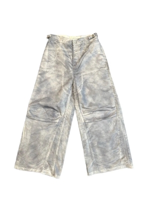 Feng Chen Wang rear-pocket trousers - Blue
