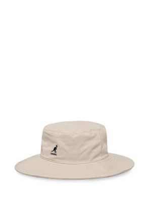 Kangol embroidered-detail hat - Neutrals